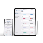 Smartphone and tablet mockup